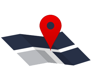 GPS City map data icon