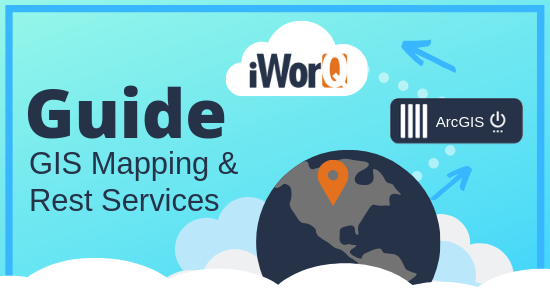 World map location icon going to arcGIS server and iworQ cloud