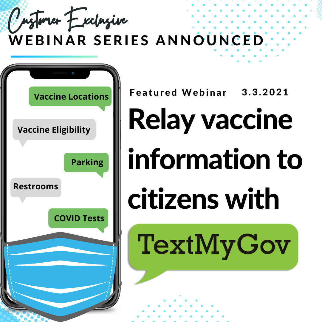 Relay Vaccine information to citizens