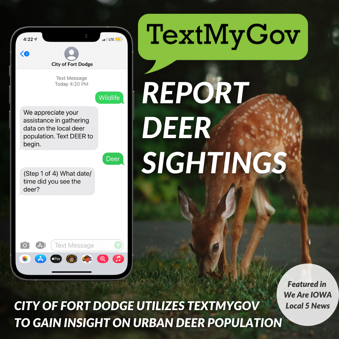 Report Iowa deer sighting