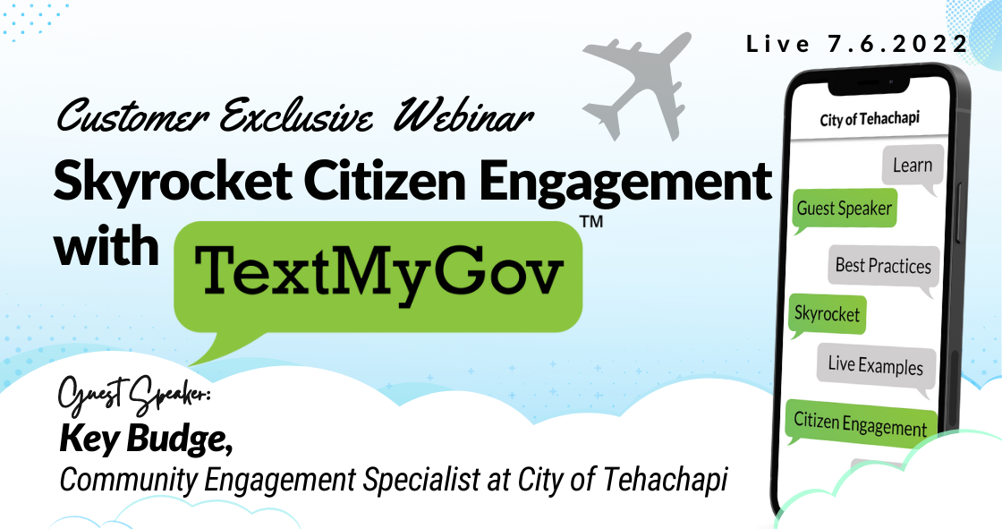 The Key to Skyrocket Citizen Engagement with TextMyGov.