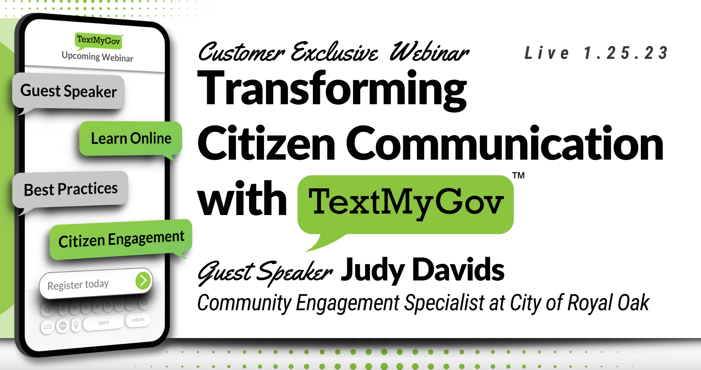Featured image for “Transforming Citizen Communication with TextMyGov”