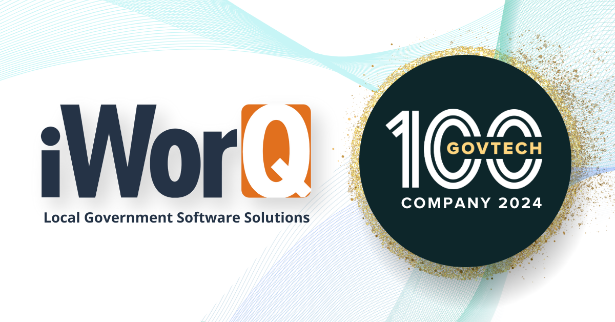 iWorQ Systems awarded as GovTech 100 Company in 2024
