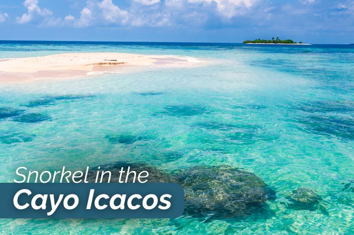 Snorkel in the Cayo Icacos, Puerto Rico