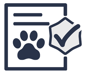 Animal license icon