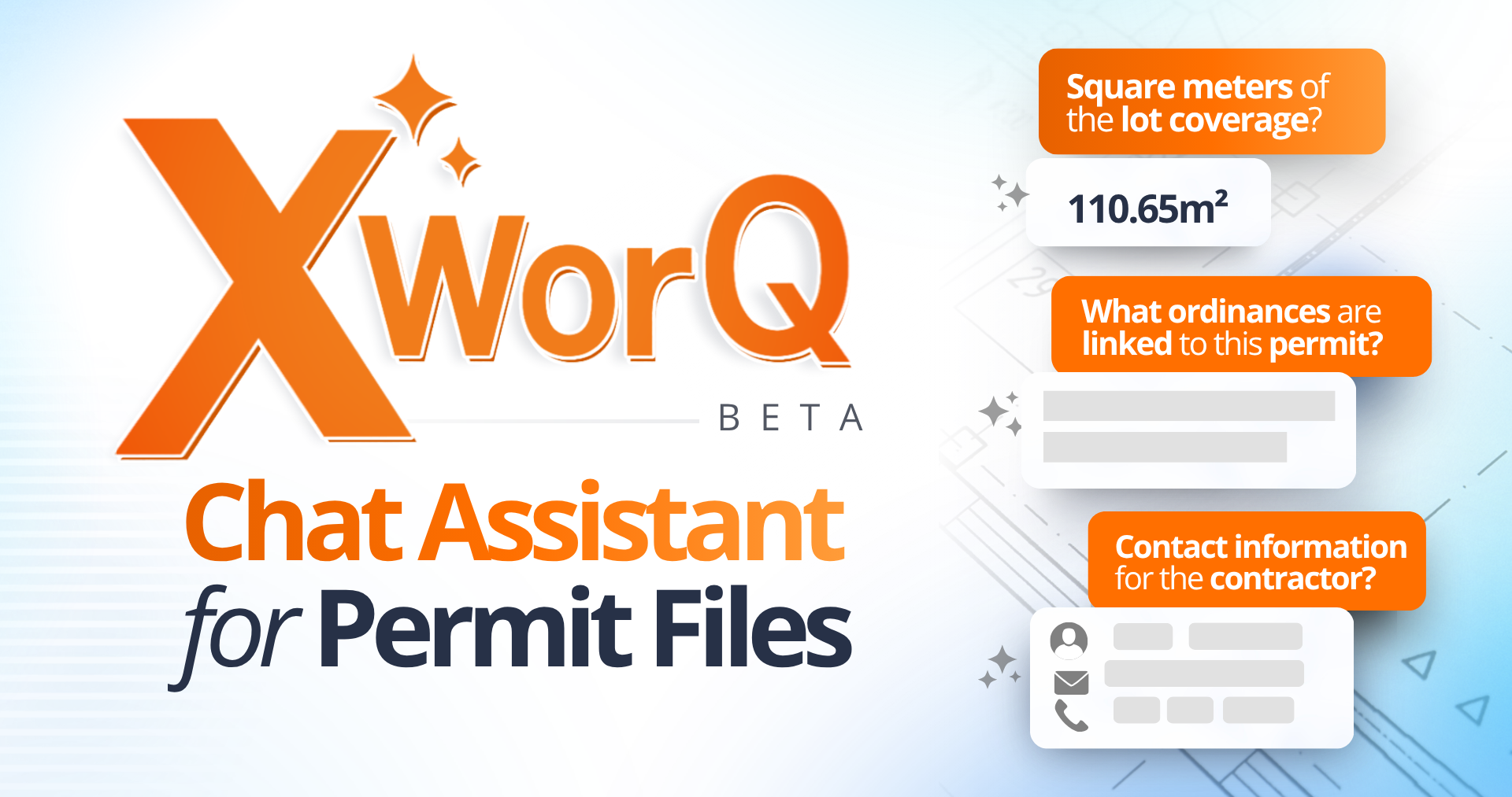 Featured image for “XWorQ –Smart Chat Assistant for Permit Files”